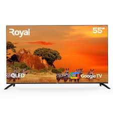 Royal 55 inches QLED 4K Smart TV