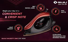 Bajaj Majesty One Dry Iron
